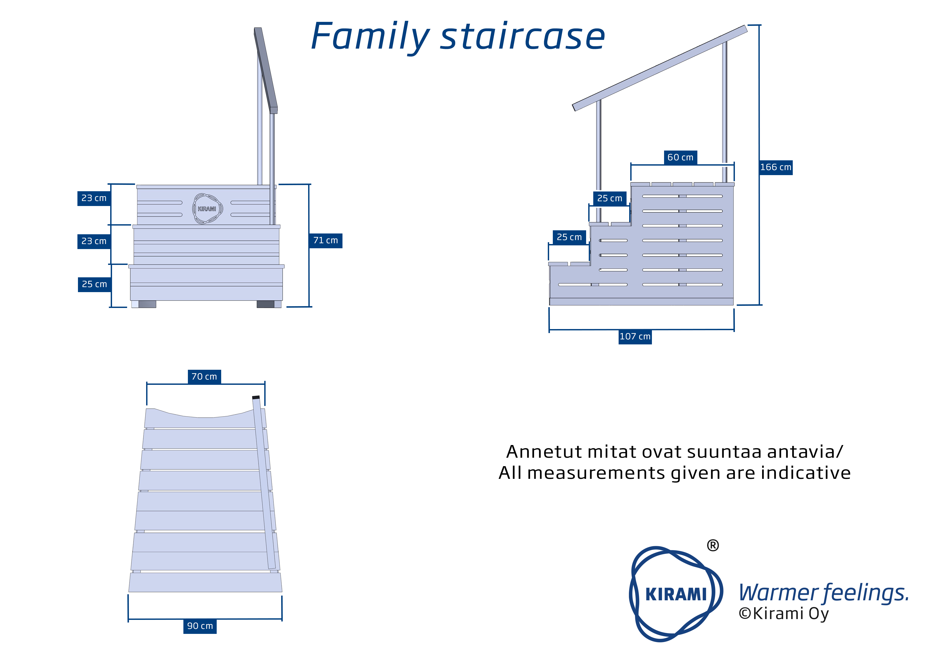 Treppe Family masszeichnung