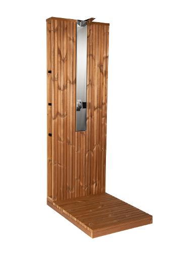 Kirami FinVision® -Außendusche für die Sauna