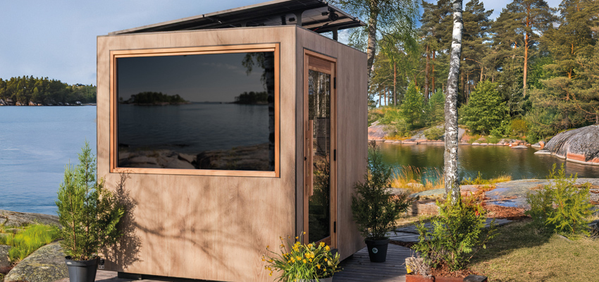 Kirami FinVision® -sauna Zero M Solar System