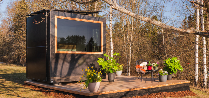 Kirami FinVision® -sauna Zero M Solar System2