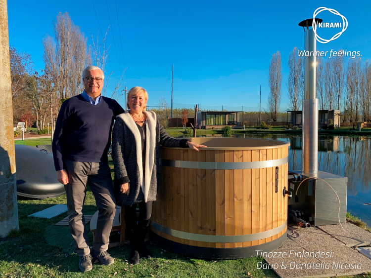 Tinozze Finlandesi | Wellness-Meister bieten Hot-Tub-Erlebnisse in Norditalien an | Kirami