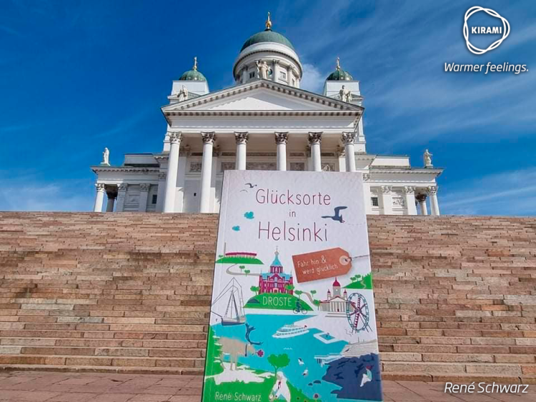 René Schwarz | Erstes eigenes Buch „Glücksorte in Helsinki“ | Kirami