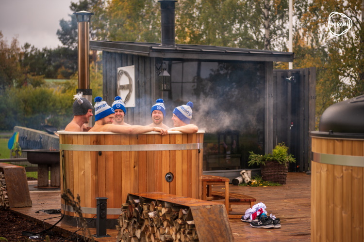 Wir haben das Ziel, die Verkaufszahlen von Badefässern und Saunas im In- und Ausland weiter zu steigern | Kirami FinVision -sauna