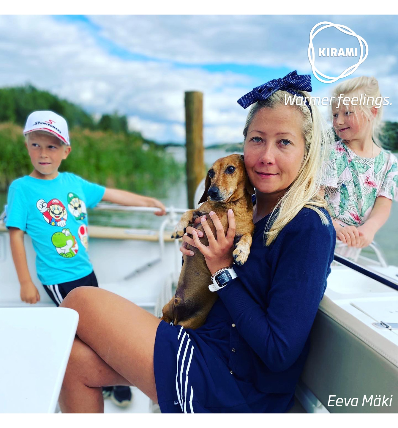 Kirami bedankt sich bei Hund Onni und der Familie Mäki für diese schöne Geschichte und die Fotos | Kirami