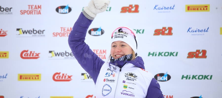 Skilangläuferin Katri Lylynperä hat den Weltcup im Visier | Kirami