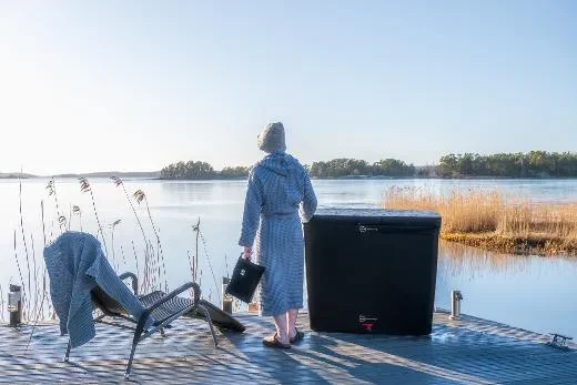 Comfort BlackIce S - BlackLeather, grau