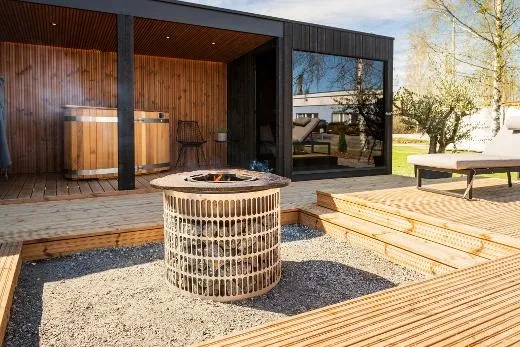 Kirami FinVision® -lounge Misty - Annex mit verschiedenen Kombinationen.