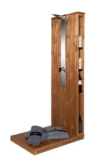 Kirami FinVision® -Außendusche für die Terrasse