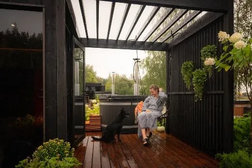 Die Kirami FinVision® - Pergola mit oder ohne Sichtschutz!