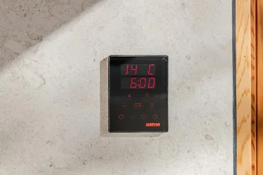 Kirami FinVision® -sauna M Zero control panel