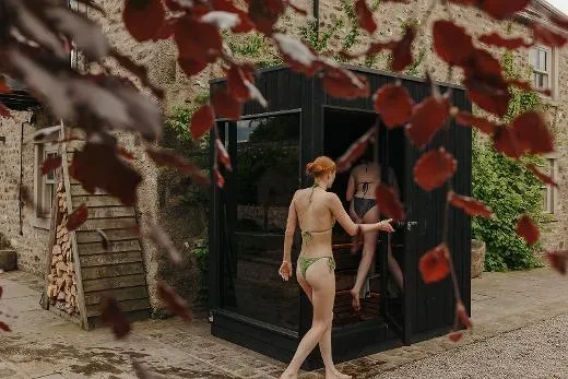 Kirami FinVision® -sauna S Misty | Wohltuende Aufgüsse in der Gartensauna!