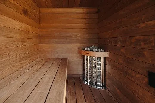Kompakte und dennoch geräumige 4-Personen-Sauna | Kirami FinVision® -Sauna S Misty