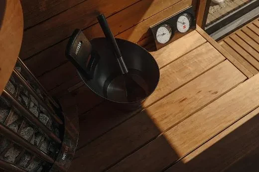 Kirami FinVision® -sauna S Misty | Musterbeispiel hochwertiger Handwerksarbeit!