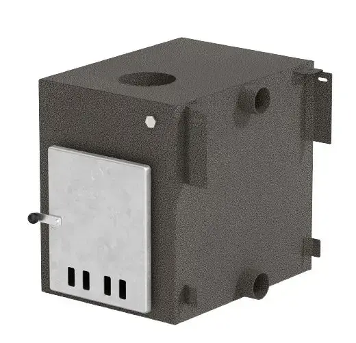 Der Macu-Badefassofen von Kirami.