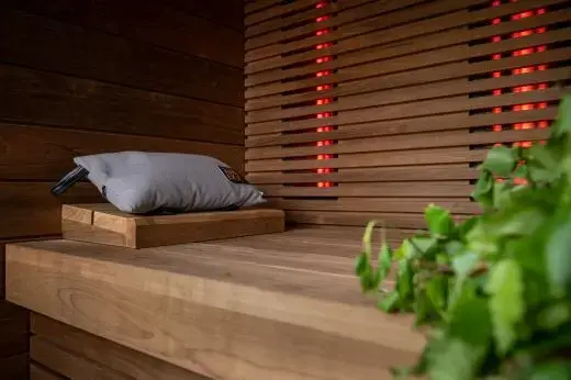 Kirami FinVision® -sauna M Misty, Harvia Virta Combi 10,8 kW - Sauna Kirami