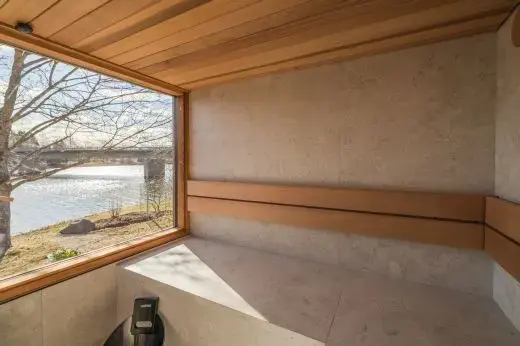 Kirami FinVision® -sauna M Zero (GlowBlack and CoralWhite)_backrest_